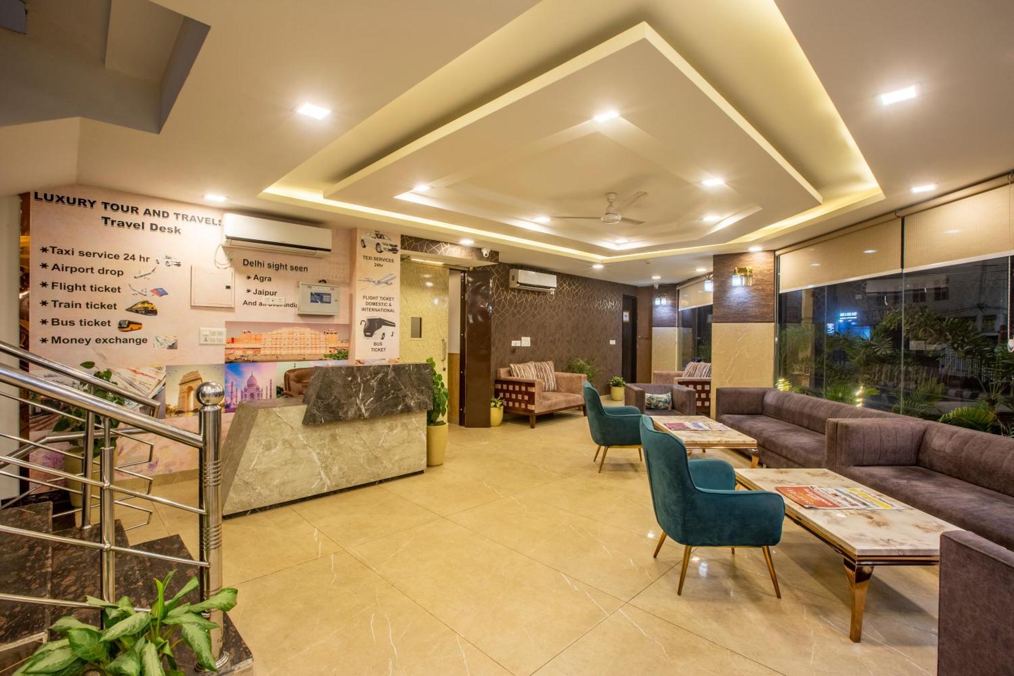 Hotel Prithvi-Raj Near Delhi Airport Új-Delhi Kültér fotó