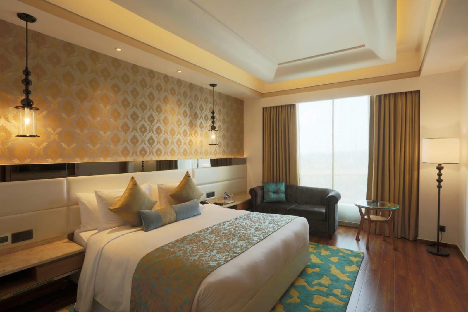 Hotel Prithvi-Raj Near Delhi Airport Új-Delhi Kültér fotó